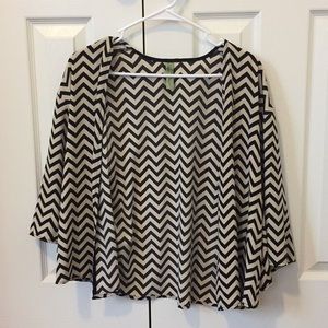 Chevron cardigan